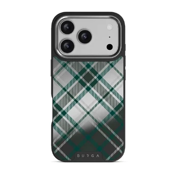 Mint Cookie - iPhone 17 Pro Case, Elite Mirror Dark (MagSafe) / Silver