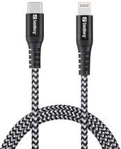Sandberg Survivor USB-C PD>Lightning 1M kaina