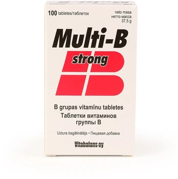 Vitabalans Oy Vitabalans Multi-B Strong N100 tabletės