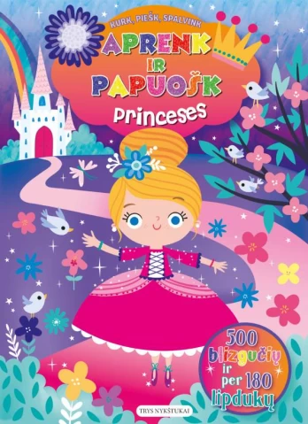 KNYGA Aprenk ir papuošk princeses
