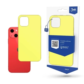 Dėklas 3mk Matt Case Apple iPhone 13 Geltonas