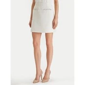 Guess Mini sijonas W6RD56 WJ632 Écru Regular Fit