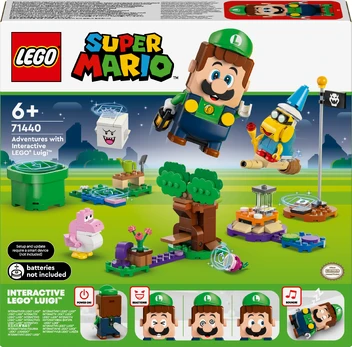 LEGO Super Mario 71440 Nuotykiai su interaktyviu LEGO Luigi