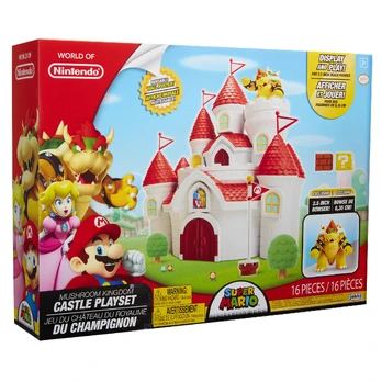 Jakks Pacific SUPER MARIO Rinkinys „Grybų karalystės pilis“
