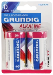 Elementai Grundig, LR20, 2 vnt. kaina