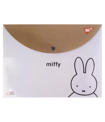 Aplankas (vokas) su spaustuku YES Miffy A4