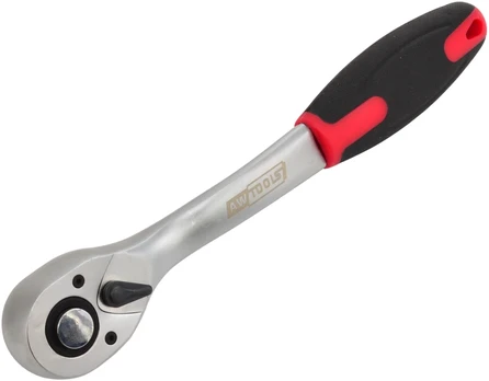 AW-Tools AWTOOLS REKETAS 3/8″ LENKTAS Juodas LINE