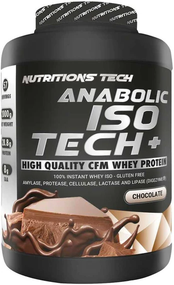 Nutritions Tech Anabolic ISO Tech 2000g Baltymų izoliatas
