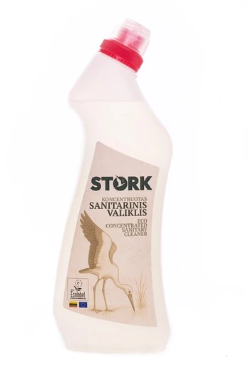 Ekologiškas koncentruotas sanitarinis valiklis STORK, 0,75 l