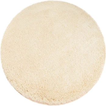 Alpaka Strado 140x140 apvalus kilimas - AlpaBeige