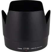 Objektyvas Canon ET-86 objektyvo gaubtas kaina