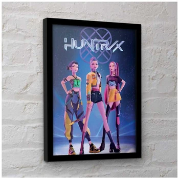 Pyramid KPop Demon Hunters Framed print