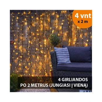 Led lauko girlianda PROLED IP67 8x2 m