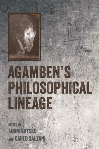 Agamben's Philosophical Lineage - Kietas viršelis