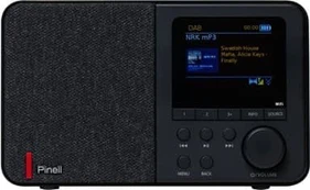 Radijas Pinell Supersound Supersound 102W juodas