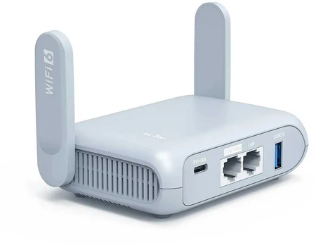 Mały router GL-iNet Beryl AX GL-MT3000 Wi-Fi 6 VPN
