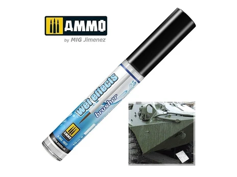 AMMO by MIG Jimenez AMMO MIG - Sendinimo priemonė EFFECTS BRUSHER - Wet Effects, 1802