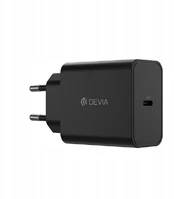 Devia ładowarka sieciowa Rocket PD 45W 1x USB-C biała + kabel USB-C - USB-C kaina