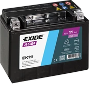 EXIDE EK111 Starterio akumuliatorius