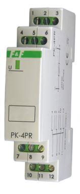 F&F Elektromagnetinė relė 12V 4x8A - PK4PR12