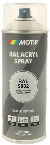 Motip Industri Ral 9002 højglans 400ml