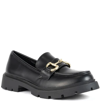 Loaferiai moterims, Juoda, Loafers 25SS