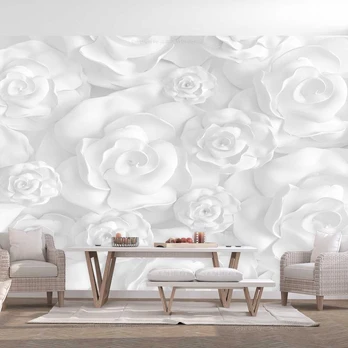 Artgeist Fototapetas - Plaster Flowers