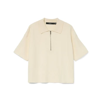 Megzta palaidinė moterims, Smėlio, Gold pullover