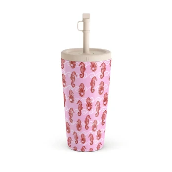 Coral Reef - Travel Mug, 500 ml / Straw