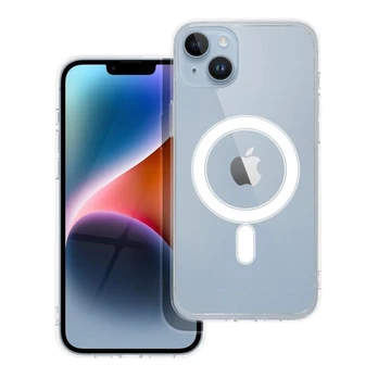 Dėklas Oem Clear Mag Cover case compatible with MagSafe for IPHONE 14 PLUS