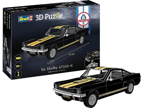 Revell - 3D Dėlionė 66 Shelby GT350-H, 00220