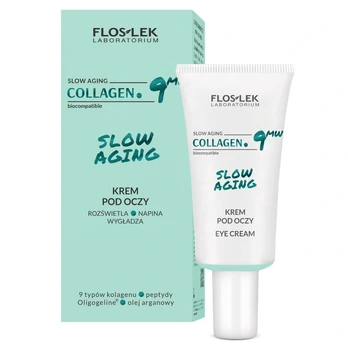 FLOSLEK_Collagen.9MW Lėtas senėjimo akių kremas 30ml