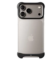 Arc Pulse - hliníkový ochranný rám na iPhone 18 Pro, matně černý