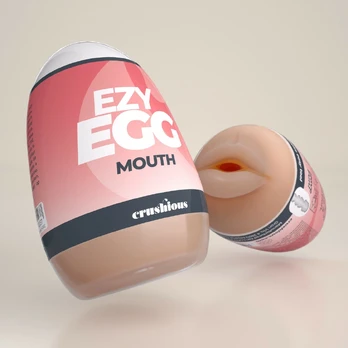 CRUSHIOUS EZY EGG ORAL MASTURBATORIUS KIAUŠINIS