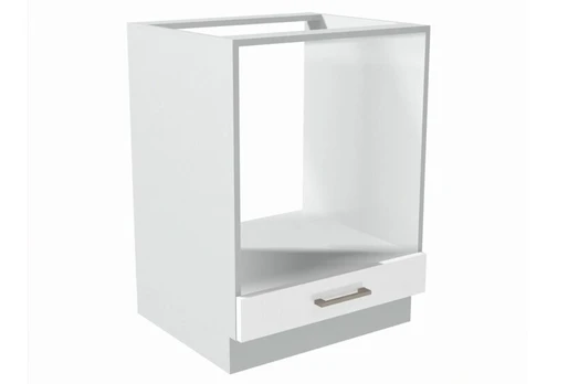 Virtuvinė spintelė viryklei Natalia White Gloss, balta