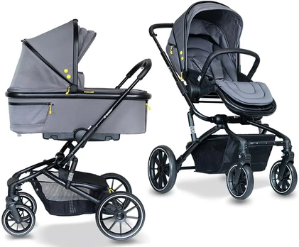 X-LANDER universalus vežimėlis CRUISER 2in1, Grey, TWDZ0006