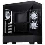 Phanteks XT View Matrix PC Case, Mid-Tower, E-ATX, Tempered Glass, Matrix LED - Juodas