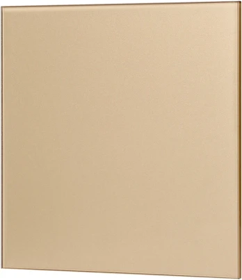 Orno Panel stiklinis do wentylatora FLAT MINI, auksinė mat