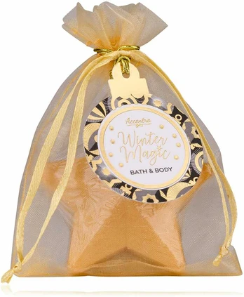 Accentra 35g star shaped soap WINTER MAGIC in organza bag