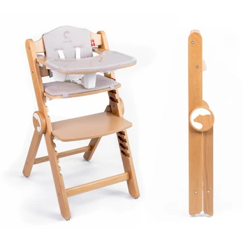 Kidnort Drömmer Unique Natural brown Maitinimo kėdutė