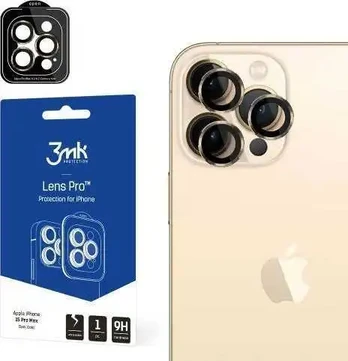 3mk Lens Protection Pro Dark Gold arba Apple iPhone 15 Pro Max