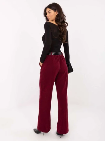 Italy Moda Kelnės-IT-SP-FL8252.18P-bordinė