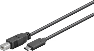 Kabelis USB MicroConnect USB-C - 1 m Juodas (USB3.1C2B1) kaina
