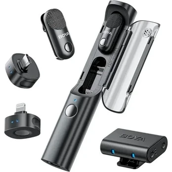 Boya wireless microphone Magic-02 USB-C/Lightning/3.5mm