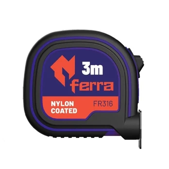 Ruletė Ferra 3m x 16mm, magnetinė
