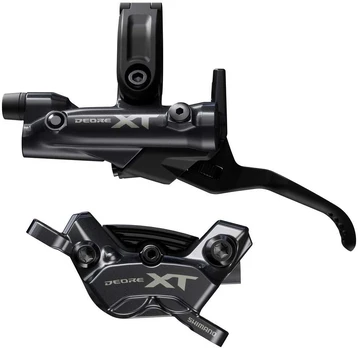 SHIMANO brake-set XT BR-M8220+BL-M8200 front/left J-kit (BL) without adapt polymer + chl BH90/100cm