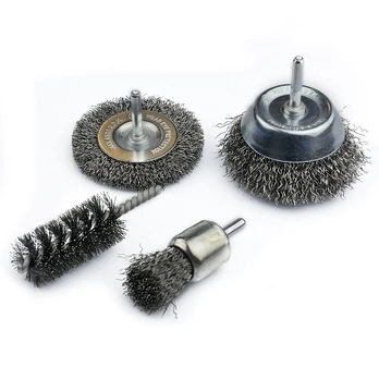 Vielinis diskinis šepetys Novo Tools, 75 mm, 4 vnt.