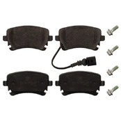 FEBI FE16860 Brake pad set kaina