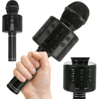 Verk Group Bluetooth wireless microphone karaoke speaker voice modulator round