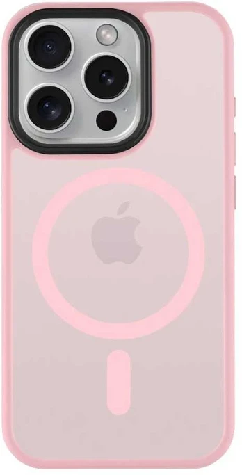 Dėklas Tactical MagForce Hyperstealth Cover for iPhone 15 Pro Rožinė Panther